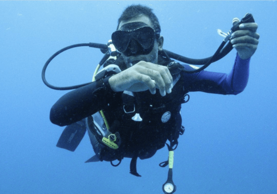 Scuba diving as an ocean ambassador